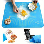 Silicone Baking Roti Mat With Measurements Heat Resistant | Non Stick Flour Rolling Mat