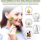 Flawless Jade Roller With Stone (marble) | Facial Roller Manual Massage For Women
