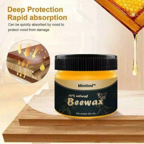 Wood Seasoning Beewax Polish - Complete Solution Furniture Care 1 Polishing Beeswax