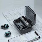 M10 Wireless Bluetooth Earbuds &amp Bluetooth Earphones Noise Cancellation Hifi Quality