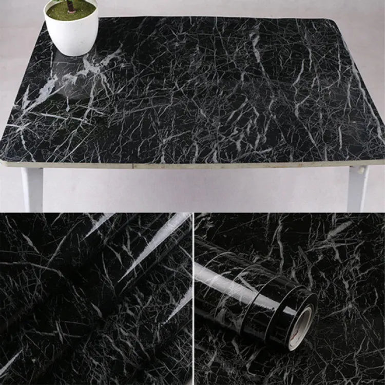 Self Adhesive Sheet for Kitchen / Waterproof Anti Oil & Heat Resistant Wallpaper Sheet 2 Meter