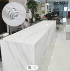 white Marble Sheet Marble Sheet for Kitchen - Anti Oil and Heat Resistant Wallpaper White Marble Sheet - 2 Meter