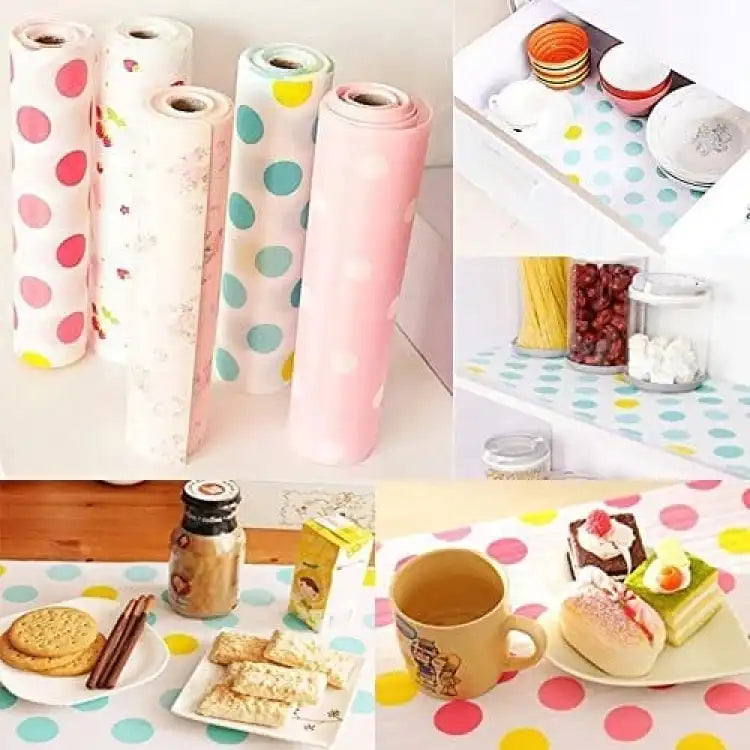 Non Slip Kitchen Printing Antibacterial Cabinet Plastic Foam Household Wardrobe 2 meter