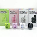 Air31 Earbuds Wireless Crystal Transparent body - with silicone pouch