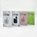Air31 Earbuds Wireless Crystal Transparent body - with silicone pouch