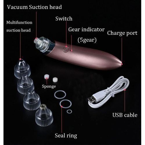 lackhead Remover Face Acne Black Dot Pimple Electric Black head Vacuum Cleaner Pore Skin Care Tools