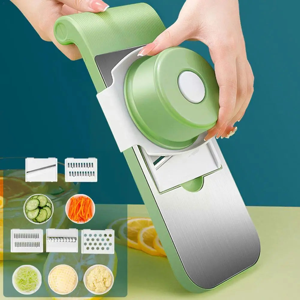 5 in 1 vegetable cutter Stainless Steel Multifunctional Grater For Vegetables Slicers Shredders Peeler