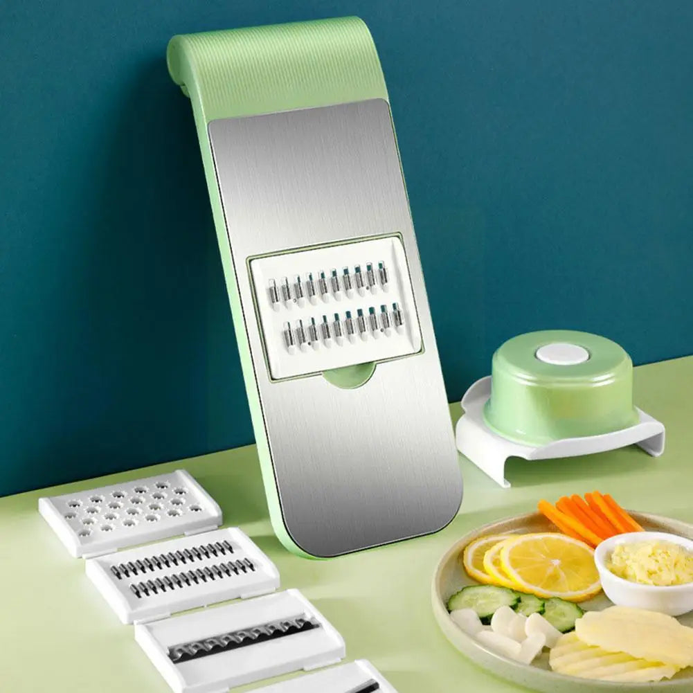 5 in 1 vegetable cutter Stainless Steel Multifunctional Grater For Vegetables Slicers Shredders Peeler