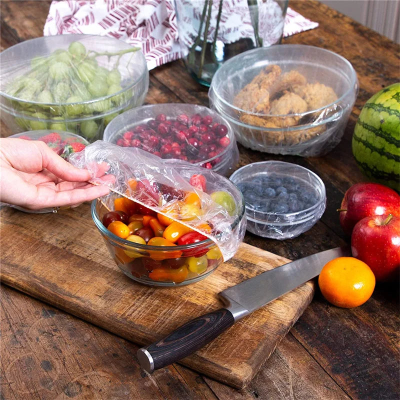 Plastic food cover pack off 100 pcs