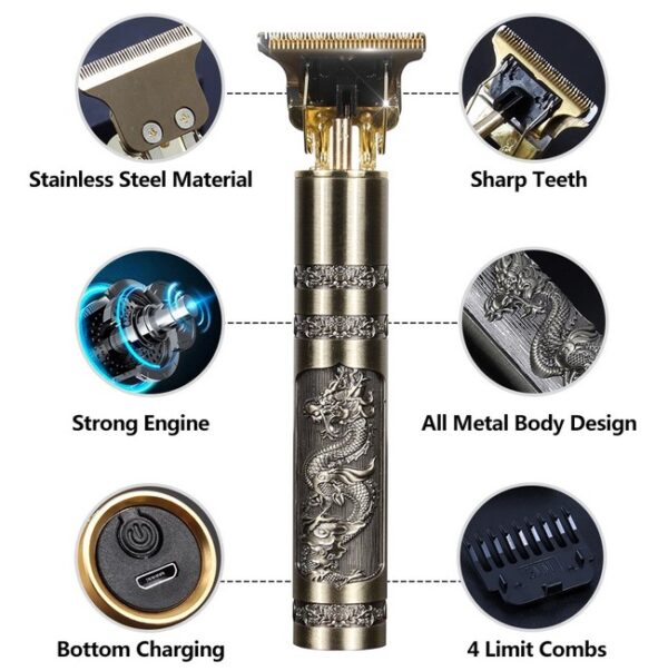 T9 (Metal ) TRIMMER Professional Hair and Beard Trimmer