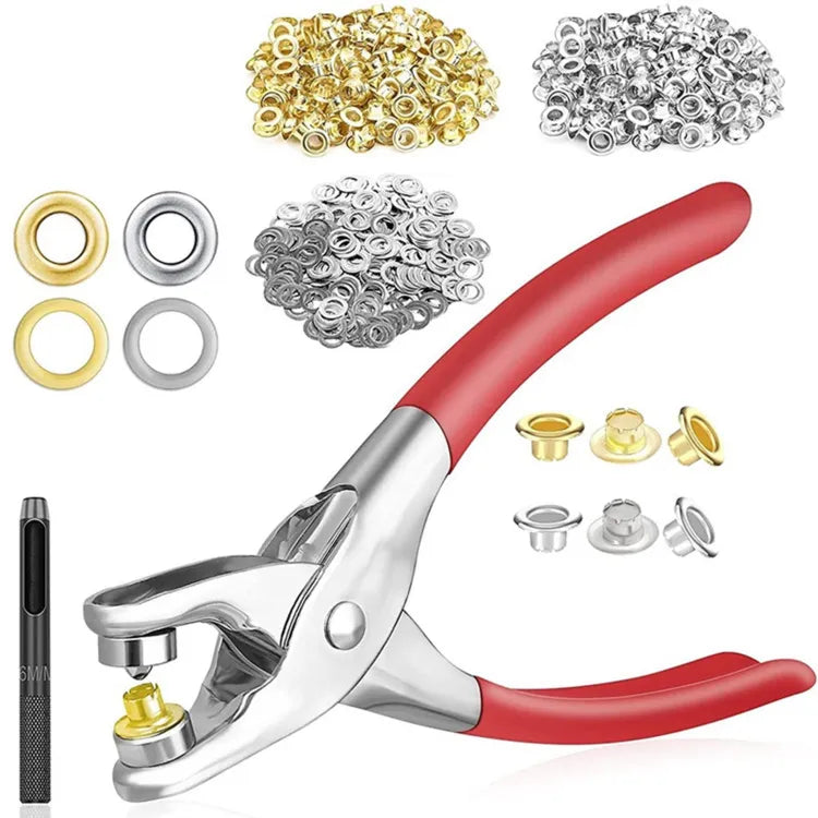 Metal Hand Press Tich Button Machine metal good quality - 50 PCs button