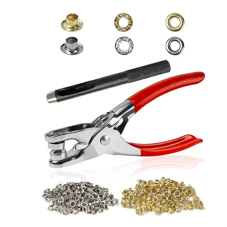 Metal Hand Press Tich Button Machine metal good quality - 50 PCs button