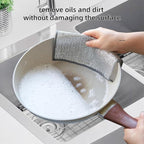 Dish washing Cleaning cloth | Wire Dish washing Rugs for Wet and Dry Kitchen Pack Of 2