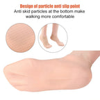 1Pair Silicone Jelly Socks Gel Moisturizing Socks Foot Care Protector