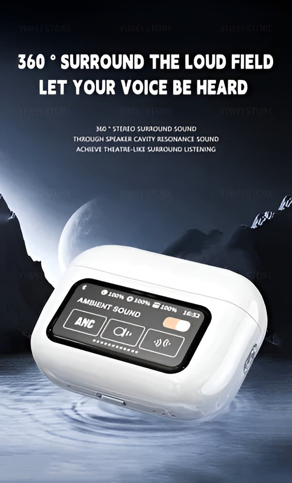 A9 Pro Airpods Pro | Screen Airpods A9 Pro LCD Earbuds