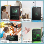 LCD Writing Drawing Tablet | Kids Learning Table - Multi color (Random color) - 10 Inch