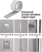 Mesh Roll Tape Window Screen Repair Patch | Keep Mosquitoes Out with Our Anti-Insect, Self-Adhesive Mesh Patch Tape - 3 meter