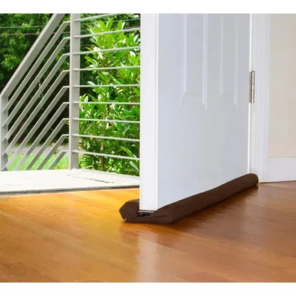 Twin Door Foam Draft Protector - Door Air Lock Foam For Cold Air Window Shutters