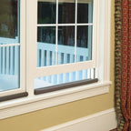 Twin Door Foam Draft Protector - Door Air Lock Foam For Cold Air Window Shutters