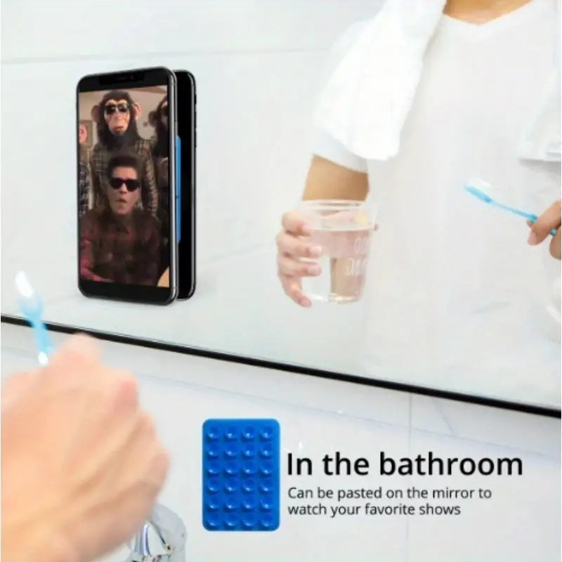 obile bubble Grip | Silicone Suction both side Bubble Grip Cup Phone Strong Grip Holder
