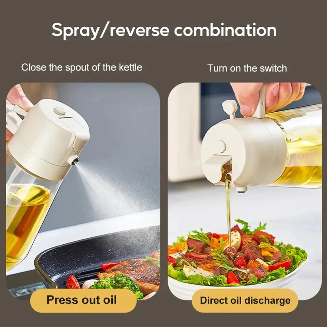 2 in 1 Oil Spray Jug - 470ml