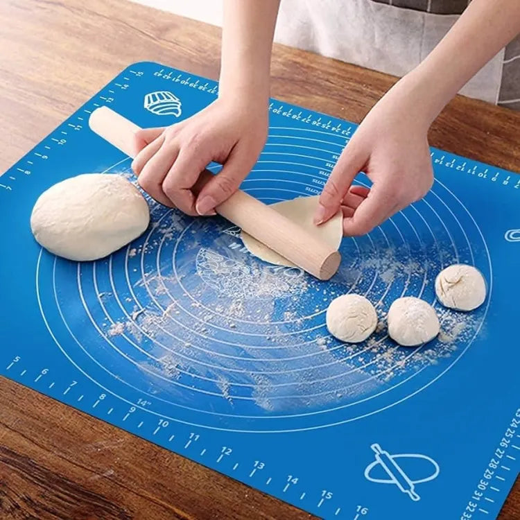 Silicone Baking Roti Mat With Measurements Heat Resistant | Non Stick Flour Rolling Mat