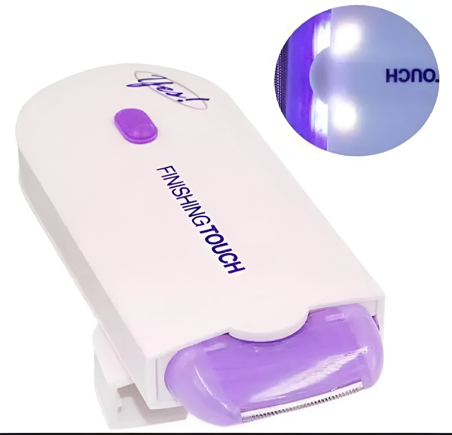 Women’s Electric Hair Remover with Advanced Sensa-Light Technology & Built-in LED Light | Safe & Painless Shaver for Face, Arms, Armpits, Legs & Full Body |
