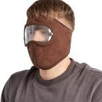 Windproof Anti Dust Full Face Masks Cycling Ski Breathable Masks Eye HD Anti Fog Goggles Hood Cover Winter Warm Hat Caps