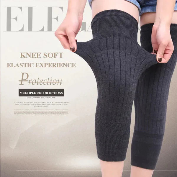 1 Pair Unisex Women Men’s Cashmere Wool Knee Brace Pads | Winter Warm Thermal Knee Warmers Velvet Knee Protector