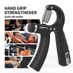 Adjustable Exerciser Hand Gripper With Counter Strengthener Adjustable Resistance Wrist Strengthener