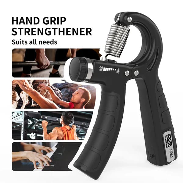 Adjustable Exerciser Hand Gripper With Counter Strengthener Adjustable Resistance Wrist Strengthener