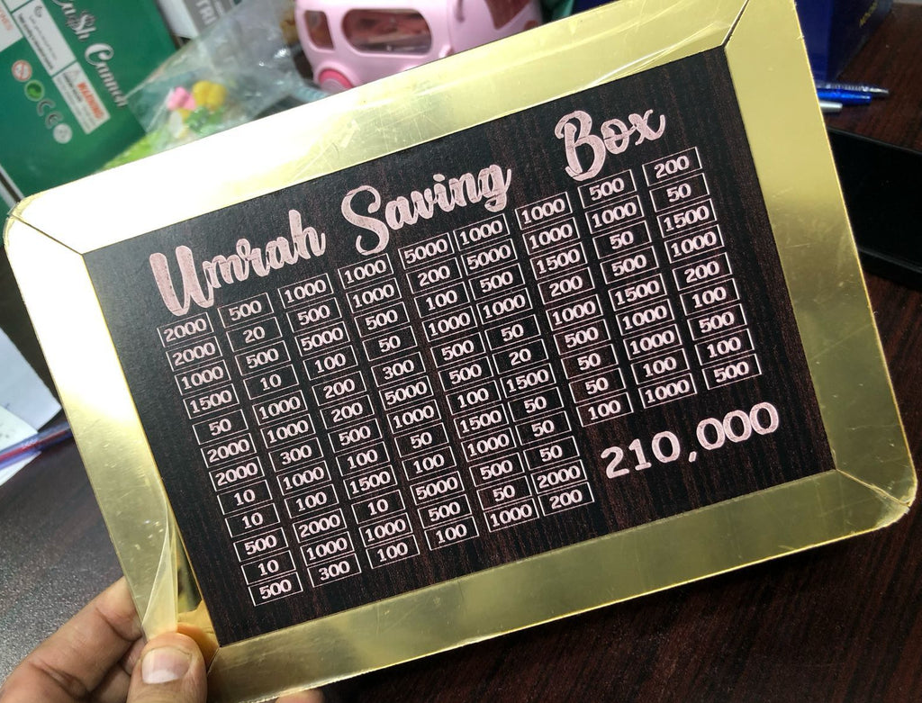 mrah Saving Box - Box For Umrah Saving | Umrah Saving Box - Best Quality Umrah Saving Box