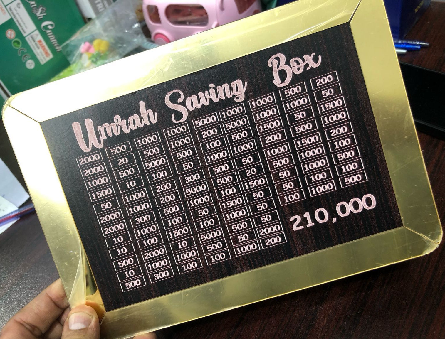 mrah Saving Box - Box For Umrah Saving | Umrah Saving Box - Best Quality Umrah Saving Box