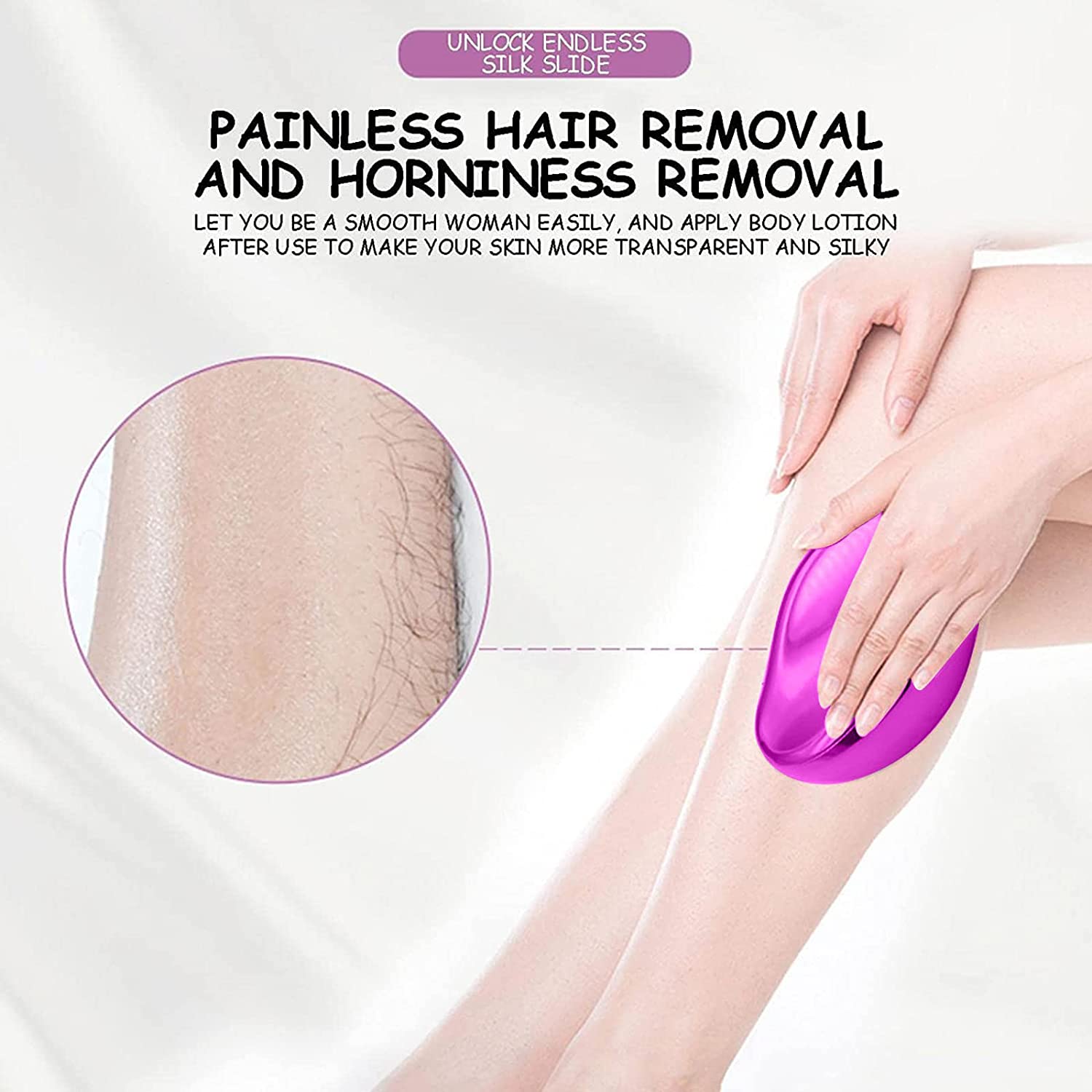 Crystal Hair Eraser - Magic Crystal Hair Remover, Painless Hair Removal