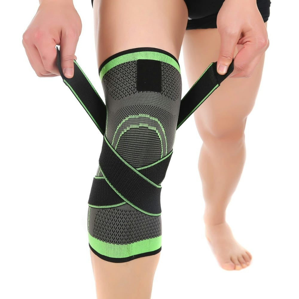 Knee Support Band For Pressure Weaving With 3D Weave Protection Against Injury Pressure Adjustable Knee Support For Men And Women