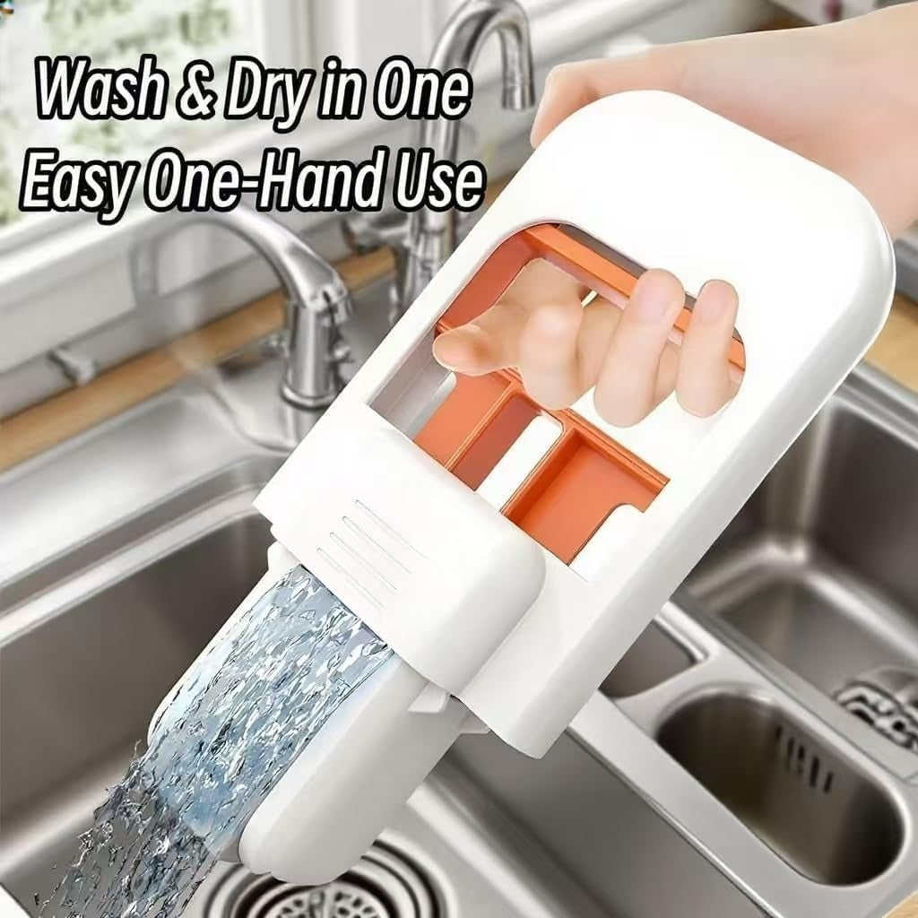 Foldable Mini Mop | Portable Desktop Wet & Dry Cleaning Mop