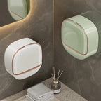 Soap Box Wall Mounted Light Luxury Soap Holder Punch Free Drain Laundry Soap Box Easy Cleaning