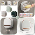 Soap Box Wall Mounted Light Luxury Soap Holder Punch Free Drain Laundry Soap Box Easy Cleaning