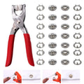 Metal Hand Press Tich Button Machine metal good quality - 50 PCs button