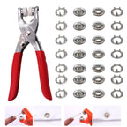 Metal Hand Press Tich Button Machine metal good quality - 50 PCs button
