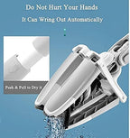 Rotating X Mop Flat Microfiber Floor Mop with 360° Squeeze System