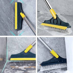 2 In 1 Floor Cleaning Brush + Wiper