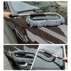 Microfiber Car Duster – Scratch-Free Cleaning with Extendable Handle