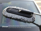 Microfiber Car Duster – Scratch-Free Cleaning with Extendable Handle