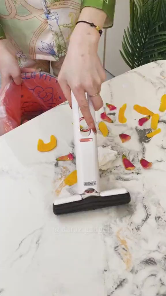 Foldable Mini Mop | Portable Desktop Wet & Dry Cleaning Mop