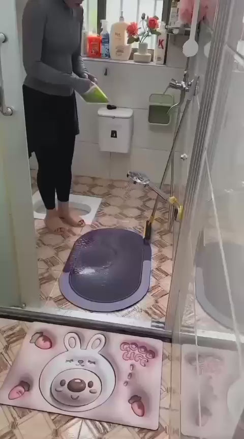 2 In 1 Floor Cleaning Brush + Wiper