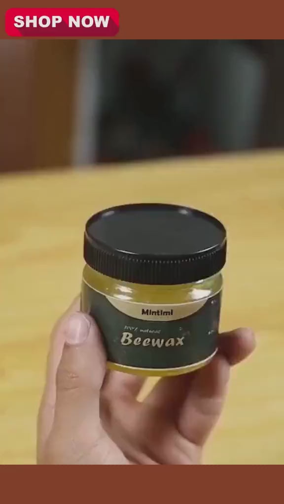 Wood Seasoning Beewax Polish - Complete Solution Furniture Care 1 Polishing Beeswax