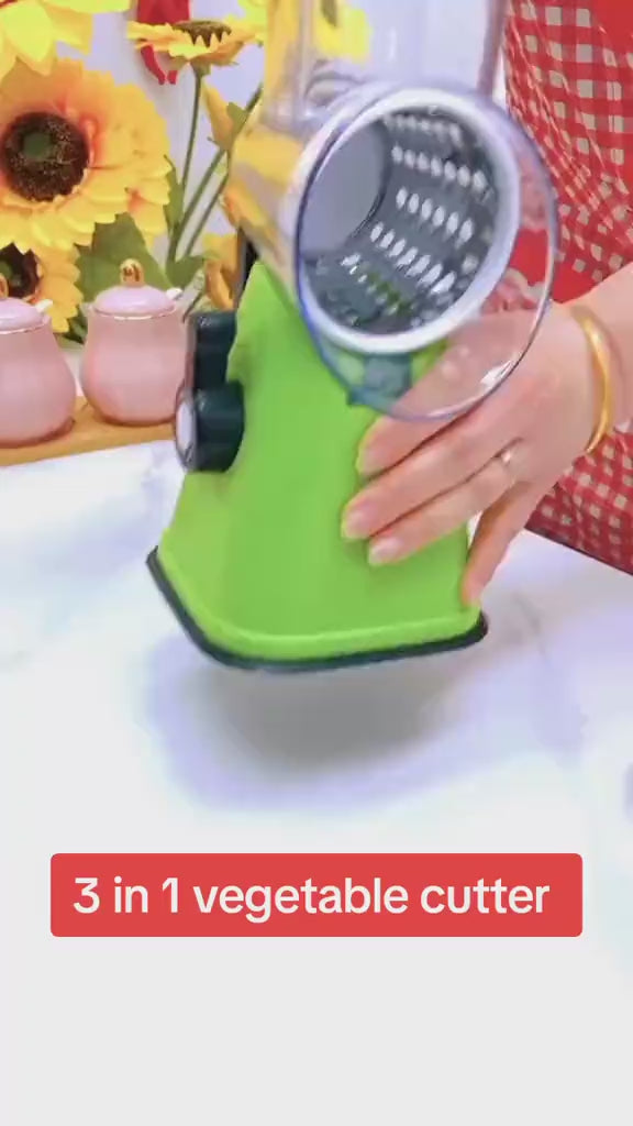 Multifunctional Manual Vegetable TABLE TOP DRUM Cutter Slicer